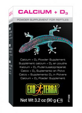 Load image into Gallery viewer, Z22 Exo Terra Calcium Powder with D3 3.2 oz - JamJam Exotic